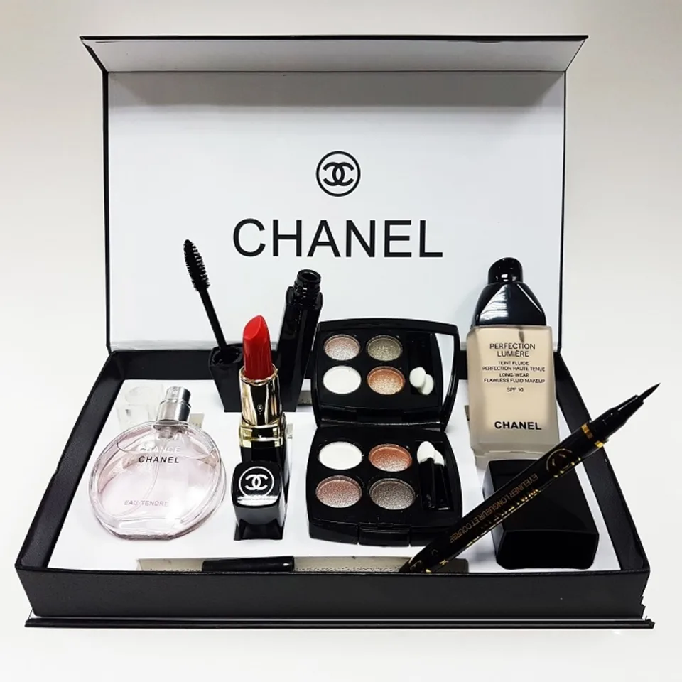 Chanel Perfumes & Makeup 6 in 1 Gift Box